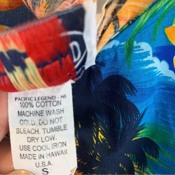 Tropical Blue Floral Midi Dress - Picture 9 of 9